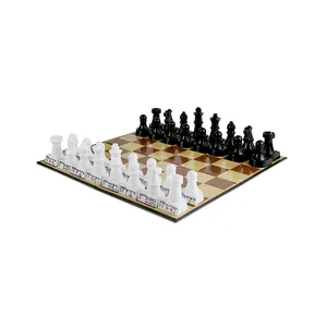 Jeu d'échecs magnétiques 2 en 1, échecs occidentaux, divertissement en salle, échecs chauds