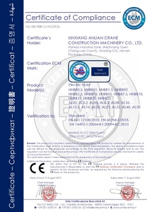 Construction cd1 type 2 tonnes 6 m palan à <span class=keywords><strong>monorail</strong></span> voyage - Product Image 6