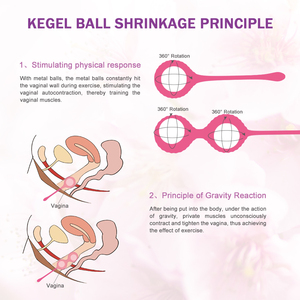 QIYI Bestseller Sexprodukte Smart Balls Set Beckenbodentrainer für Frauen Medizinisches Weiches Silikon Sexspielzeug Kegel Ben Wa Kugeln - Product Image 2
