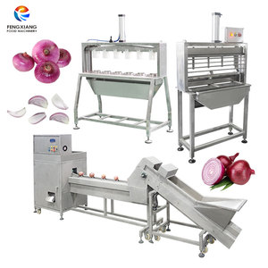 Commercial Onion Process <b>Machine</b> Onion <b>Cutter</b> <b>Machine</b> Onion Trimming Coring Separating <b>Machine</b> - Product Image 1