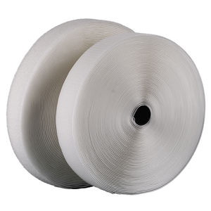 Ventes en gros de rubans auto-agrippants tissés non adhésifs pour machines à coudre, attaches pour vêtements, accessoires blancs, support OEM ODM - Product Image 4