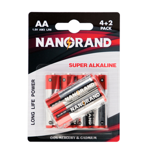 Batteria primaria alcalina 1.5V AA senza mercurio e cadmio con 30 anni di esperienza in fabbrica - Product Image 5