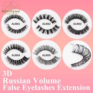 Abestyou 10-14mm collezione calda 3d Russian Volume Mix 5style 5 in1 ciglia finte libro Lash Lifting Kit <span class=keywords><strong>Ipek</strong></span> Kirpik Malzemeleri - Product Image 6