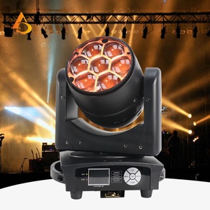 Nuevo Producto: Luz Móvil LED Wash de 7*40w con Mini Zoom y Efecto Láser DMX - Product Image 1
