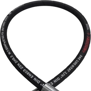 CE 인증 1/2인치 EN857 2SC 소형 유압 호스 / 4인치 SAE 100 R16 이중 스틸 와이어 브레이드 유압 호스 - Product Image 4