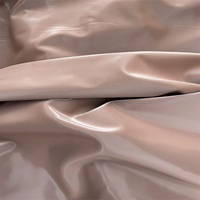 Cuir synthétique PU satiné brillant à effet liquide sans texture pour chaussures et sacs à main pour femmes