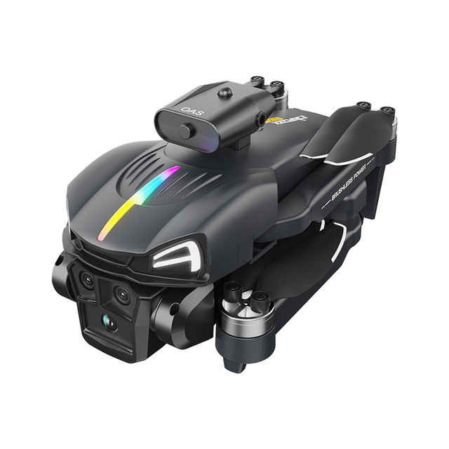 C15S Brushless Motor Drone with Triple Camera Esc 4k Professional Optical Flow 360 Degree Rolling Quadcopter Drone Aircraft