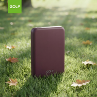 Mini batterie externe sans fil portable 5000 mAh avec logo personnalisé, charge rapide PD 20W, prix de gros, aimant LED