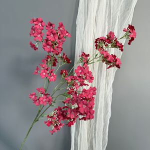Fleur artificielle en soie Jinxi à tige unique, arrangement floral pour mariage et décoration intérieure, style pastoral, petit bouquet - Product Image 4