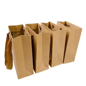 RUIAPCK Festival Gift Kraft Bag Shopping Bags DIY Multifunction Recyclable Paper Bag With Handles manufacturer