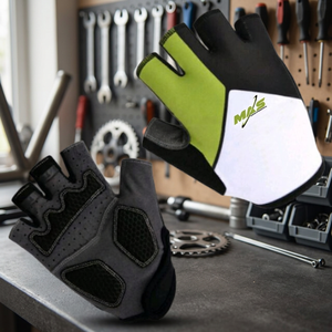 Men's Women's Breathable Leather Half-<b>Finger</b> Weightlifting Gloves Non-Slip Impact Protection for Mountain <b>Bike</b> Riding Outdoor - Product Image 3