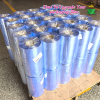 Kingpoly Plastik Isıya Duyarlı Şrink Etiket İçecek/Kahve Kullanımı İçin PET/PVC/OPP/POF Malzeme 3/4 inç Çekirdek Çapı