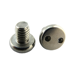 Trung Quốc khách hàng Hai Mắt máy trong đầu vít thép không gỉ lợn mũi giàn cờ lê rắn mắt an ninh bu lông vít - Product Image 2