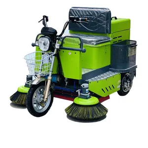 2024 best seller battery powered automatic street sweeper municipal used big floor sweeping machine