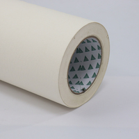 Ruban de masquage en crêpe blanc en rouleau jumbo avec doublure verte, sans résidus, pour peinture murale et travaux de construction