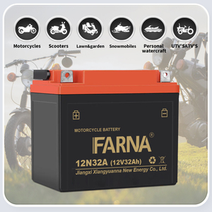 Oferta de descuento <span class=keywords><strong>12V</strong></span> 32AH Batería de ácido de plomo sellada sin mantenimiento <span class=keywords><strong>AGM</strong></span>/GEL Batería de motocicleta Tipo <span class=keywords><strong>14ah</strong></span> Batería de arranque 12N32A - Product Image 3