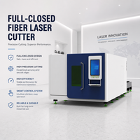Découpeuse laser à fibre entièrement fermée haute puissance avec table d'échange pour réduire la rayonnement laser et garantir la sécurité de l'opérateur