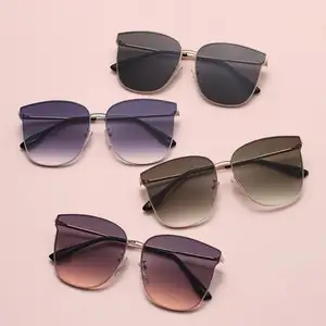 Cat-Eye Brille 24 Jahr neue Premium-Trend Feiertags-Sonnenbrille Damen Sommer UV-Schutz-Sonnenbrille