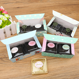 Boîte d'emballage pour pâtisserie, dessert, cookie, à emporter, de qualité alimentaire, personnalisée, avec fenêtre - Product Image 2