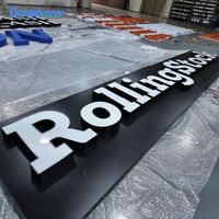 Letras de Pared Personalizadas, Letreros Luminosos, Letras con Iluminación LED 3D, Letrero con Logotipo LED, Letras de Canal LED RGB de Aluminio