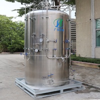 Réservoir universel de haute qualité, 5000 l, en acier inoxydable, récipients de stockage halogène liquide