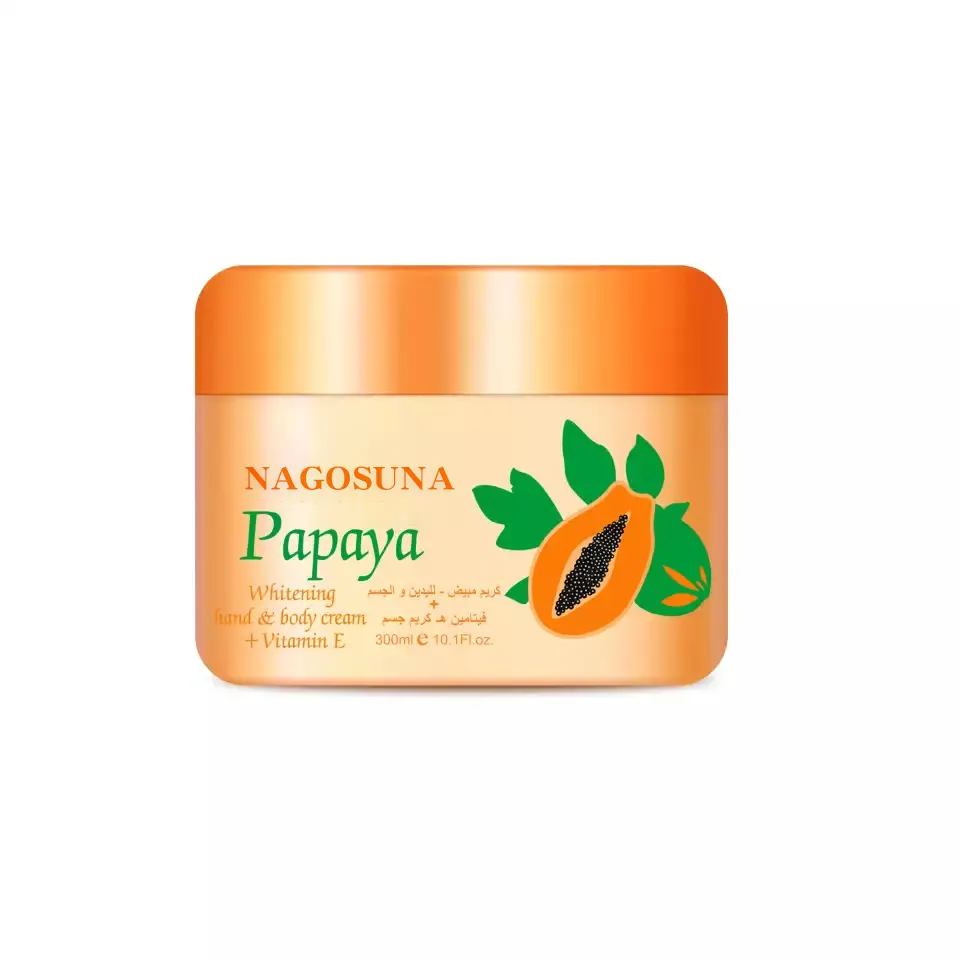 Nagosuna Rdl papaya extract lotion african female snow whitening body lotion moisturizing body lotion skin lightening cream