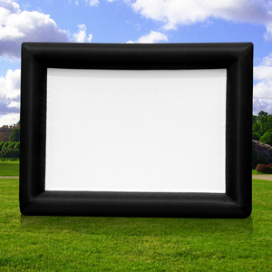 Portable Outdoor Inflatable <b>Projection</b> <b>Screen</b> 16:9 PVC Frame For Movie Advertising Display - Product Image 1