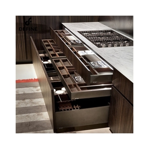 Eco-friendly Materials For Home Decoration Complete Kitchen Storage Cabinet Luxury