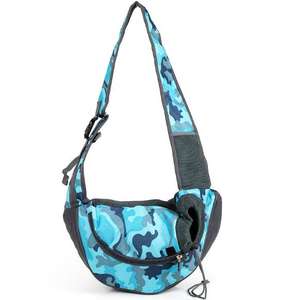 Vietnam made Pet Dog Sling Carrier Breathable Mesh Travel Safe Sling Bag Carrier <b>for</b> Dogs <b>Cats</b> - Product Image 2