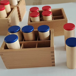Juguete educativo sensorial <span class=keywords><strong>de</strong></span> enseñanza <span class=keywords><strong>Montessori</strong></span>, cilindros <span class=keywords><strong>de</strong></span> sonido, cajas <span class=keywords><strong>de</strong></span> sonido, <span class=keywords><strong>caja</strong></span> <span class=keywords><strong>de</strong></span> sonido sensorial <span class=keywords><strong>de</strong></span> madera - Product Image 1