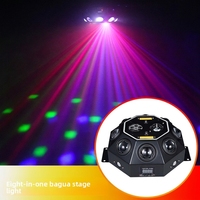 Projecteur professionnel 150W 8-en-1 à tête mobile Bee Eye DMX512 avec faisceau laser RGB et stroboscope pour DJ, discothèque, soirée, KTV