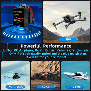 Pin UAV HHPOWER, pin LiPo tốc độ cao 6S 7S 12S 14S 18S, pin <span class=keywords><strong>Lithium</strong></span> trạng thái rắn, đầu nối XT60 XT90, dung lượng 16AH 22AH 27AH 30AH 35AH, dành cho máy bay không người lái FPV - Product Image 5