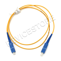 Conector SC Cable de conexión de fibra óptica de modo único SC/PC Cables de puente de fibra óptica