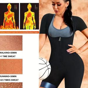 Al por mayor Sudadera Moldeadora Térmica Reductora para Mujer, Faja Moldeadora de Cuerpo Completo, Faja Reductora de Cintura, Moldeador de Piernas y Corsé - Product Image 5