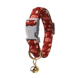 Großhandel Umweltfreundliches Polyester Anti-Verlust Haustier-Halsband - Verstellbarer Blumenmuster Koreanischer/Japanischer Stil für Hunde/Katzen - Product Image 5