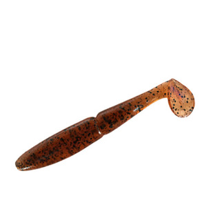 Aromas de forma de Color personalizado REAL de <span class=keywords><strong>3</strong></span> ", gusano de pesca suave hecho a máquina con cebo de pesca de goma de paleta - Product Image 2
