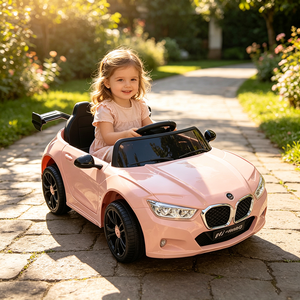 Voiture électrique autonome pour enfants avec Bluetooth, démarrage à une touche, véhicule électrique à quatre roues avec télécommande parentale - Product Image 1