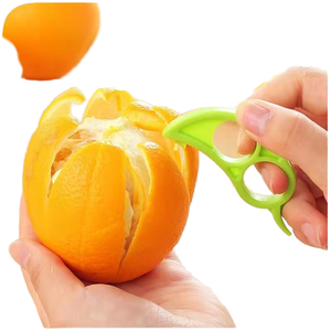 Mini éplucheur d'orange promotionnel Sunshine Gadgets de cuisine de poche en anneau en forme de souris en plastique PP pour une utilisation facile dans la salle de bain - Product Image 1