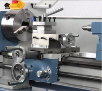 38Mm Grote Boring WM210V Huishoudelijke Mini Draaibank Machine Metalen Draaibank Voor Hobby
