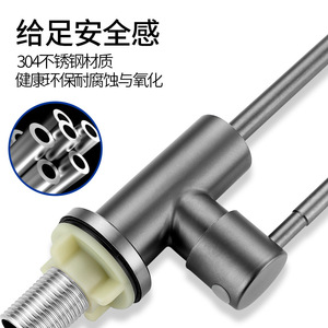 Zimani Direct <b>Drinking</b> Faucet 304 Stainless Steel <b>Water</b> Purifier Kitchen Use Easy Installation - Product Image 2