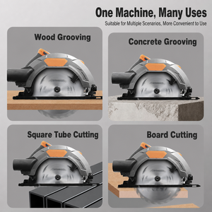 7-inch Household Circular Saw for Cutting 220V High-power Wood Portable Handheld With European Plug PICUSQGJ01 High-Power Cuttin - Product Image 2