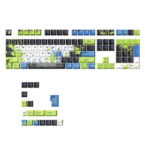 Teclas de Teclado Mecánico PBT Originales con Sublimación de Calor Estilo <span class=keywords><strong>Manga</strong></span> Graffiti, 126 Teclas, Compatibles con Distribuciones 68/84/87/<span class=keywords><strong>98</strong></span> - Product Image 3