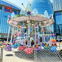 Manège Attrayant Chaise Volante de Carnaval pour Complexes et Plazas – Équipement d'Amusement Extérieur à Grande Échelle