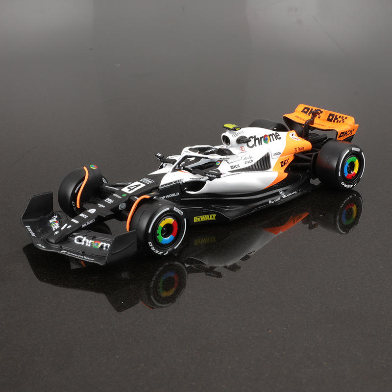 143 Lando Norris 4 color box Monaco station