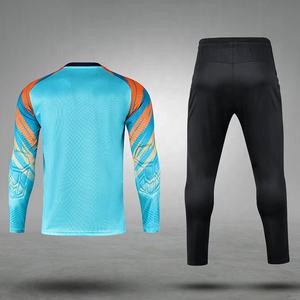 Fabrik Niedriger Preis Männer und Frauen Langarm Grün Fußball Trikot Torwart Langarm Set Blank Fußball Uniform Wear - Product Image 2
