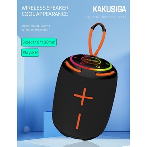 Kakusiga <b>Bluetooth</b> <b>Speaker</b> 10W <b>LED</b> Lights Portable Outdoor Use - Product Image 2