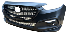 Phù hợp với <span class=keywords><strong>Mazda</strong></span> 3 Axela 2014-2019, độ cản trước kiểu KS, bộ body kit - thay thế phụ tùng ô tô - cản trước - Product Image 2