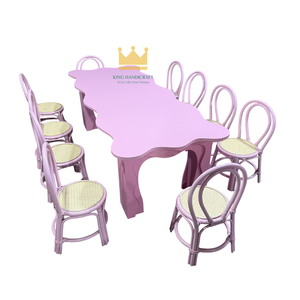 Silla Infantil de Mimbre Hecha a Mano al por Mayor, Silla de Mimbre Natural para Niños, Silla para Eventos Infantiles, Decoración para Fiestas de Cumpleaños y Bodas - Product Image 6