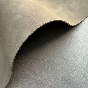 1.4mm sợi nhỏ PU da tổng hợp da giả da vải nguyên liệu cuộn cuero pelle cuir cho giày Túi ghế xe hơi - Product Image 4