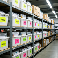 Etiquetas Autoadhesivas al por Mayor, Etiquetas de Alta Visibilidad para Escribir, para Carpetas de Archivos, Inventario y Clasificación de Documentos